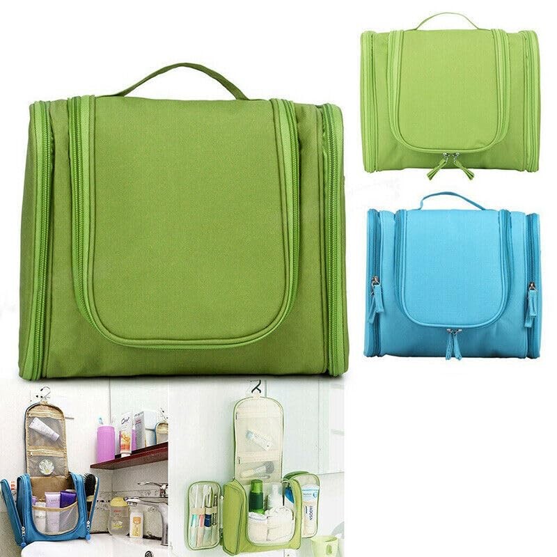 Makeup Bag Travel Cosmetic Toiletry Case Hanging Storage Large Bag