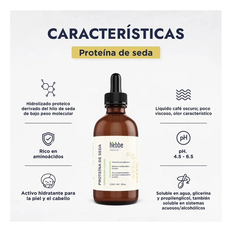 Proteina De Seda Hidrolizado Liquido Capilar Y Facial 100g Universal