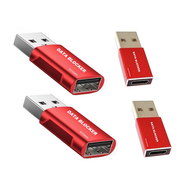 BUISAMG BUISAMG Data Blocker, USB A & USB C Data