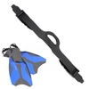 Dive Fin Straps Replacement - Rubber Adjustable Fin Straps Replacement