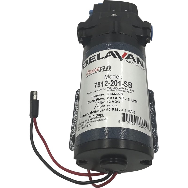 Delavan Pumps Demand Style Diaphragm Sprayer Pump, 2 GPM, 12