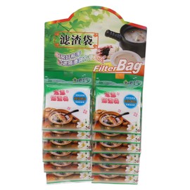 12Pcs Reusable Empty Tea Bags Drawstring Spice Cheesecloth Soup Bags for Cooking Straining 23x27cm
