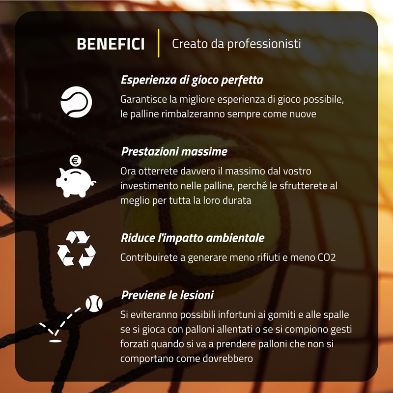 Pascal Box - Pressurizzatore per palline da padel e da