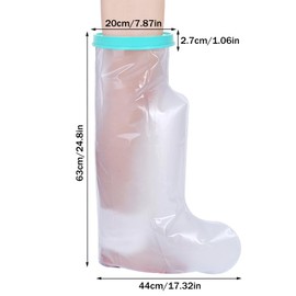 Waterproof Guipure Cover, Gypsum Cover, Gypsum Cover, Waterproof Cover, Waterproof Cover, Affected Areas During Showers and Baths, Prevents Scratches and Damages, Waterproof Seal Cast Cover, For Legs,