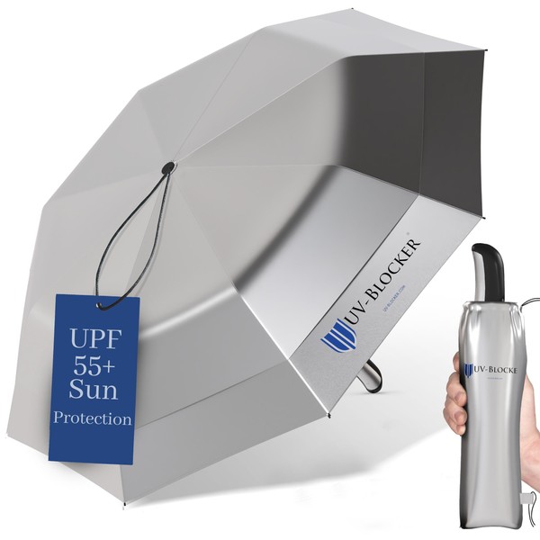 UV-Blocker Sun Umbrella UV Protection Large Folding Umbrella - Sun