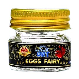 A.D.P. UTH Fish Food Fresh Eggs Fairy Shrimp (250000+Egg) 3 g. Best Tropical Fish Food Grow Faster & Color Enhancer Slow Sinking Like Pellets High Protein 64% for All Small Baby Fry Newborn Fish Feed