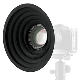 Haida 50mm to 70mm Super Wide Angle Silicone Lens Hood fits Lenses with 49mm 52mm 58mm 55mm 58mm 62mm 67mm Filter Ring Folding Rubber Universal Anti-Reflection HD4570