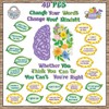 Tenare Mindset Posters Bulletin Board Set Motivational Change Your Mindset