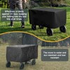 Folding Wagon Cover, Garden Wagon Cover, 600D Heavy-Duty Fabric Waterproof