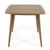 Christopher Knight Home Caleb Indoor Square Acacia Wood Dining Table,