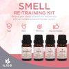 Ilios Olfactory Smell Training Kit, 4 Essential Oils, All Natural
