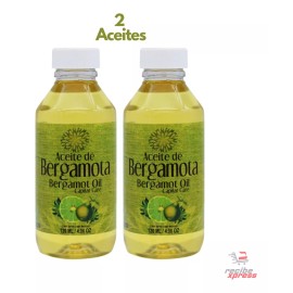 Lenico 2 Piezas Aceite De Bergamota 120 Ml Barba,bigote Y Cabello