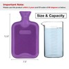 HomeTop Premium Classic Rubber Hot Water Bottle with Cute Knit