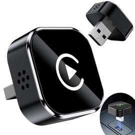 BIZOI Relativelk Wireless Carplay, Relativelk Carplay, Wireless Carplay Adapter, Carplay Wireless Adapter, Carplay Dongle, Plug and Play for Wired Carplay, Android Car, GPS Navigation, 600 Car Models