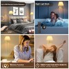 TRLIFE Remote Control Dimmable Wall Sconce, Adjustable Color Temperature 2700K-6500K