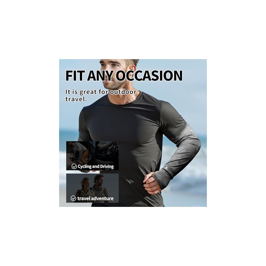 Cooling Arm Sleeves for Men and Women - UPF 50+ Sun Protection