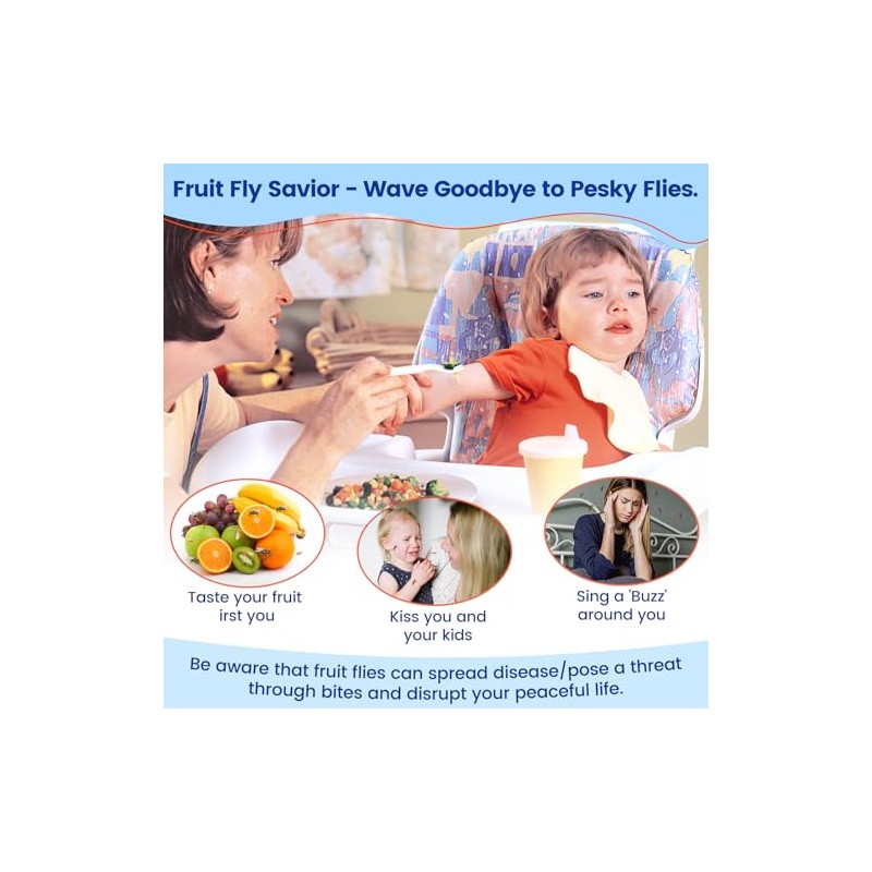 Fruit Fly Trap Refills Liquid Only 12 Pack,Fruit Fly Gnat
