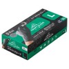Utomiya Manufacturing King NBR0800PF-KB Craft Gloves, 50 Sheets, Large, Black,