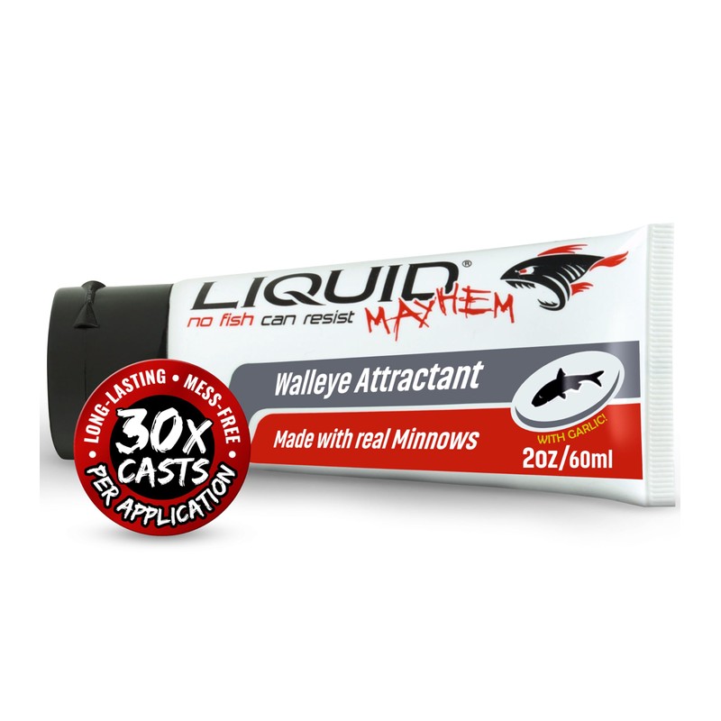 Liquid Mayhem Walleye Fish Attractant Gel 60 ml / 2