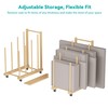 Evellstor Art Storage Rack with Handle, Art Drying Painting Rack