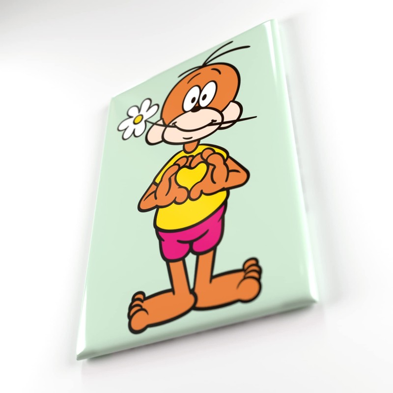 Äffle und Pferdle & Pferdle Fridge Magnets Set of 4
