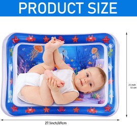 Water Mat Cat Water Play Mat, Water Mat Cat, Multifunctional Cat Toy Water Mat, Water Play Mat for Cats Summer, Cat Toy Water Mat for Bored Home Cats