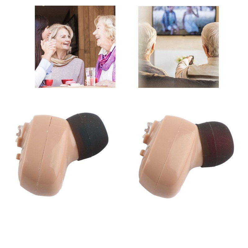 Digital Hearing Aids Rechargeable Lightweight Earbuds Hearing Amplifier with Charging