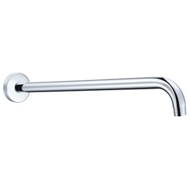 High-end Wall Mounted Extension Anti-corrosion Shower Arm (Made of Solid Brass) and Flange for RP46870 16-inch, Chrome