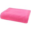 DOITOOL Toalla de Microfibra para Secado de Cabello Rosa 30x70