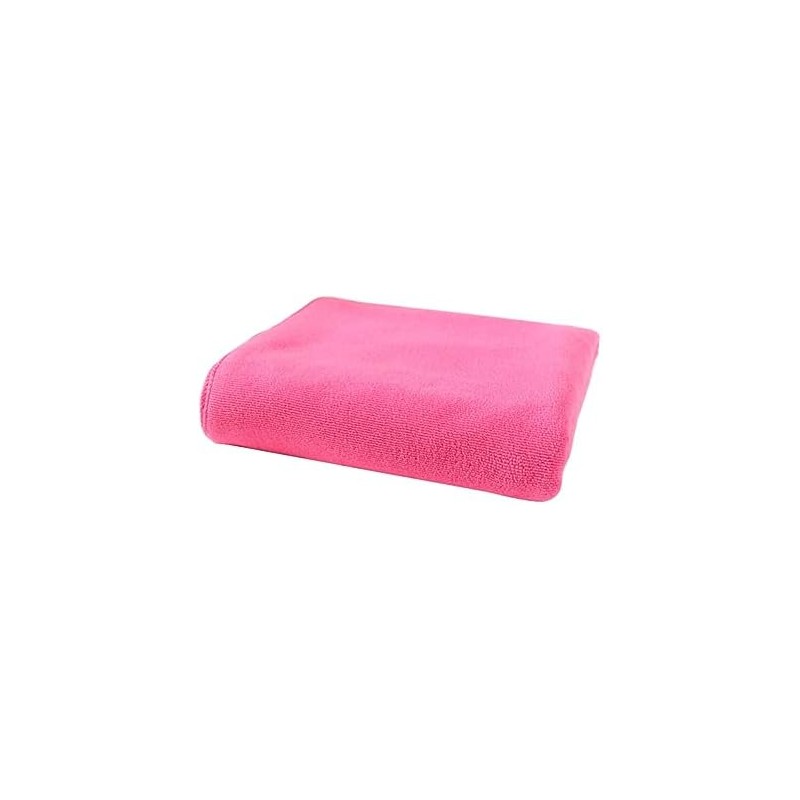 DOITOOL Toalla de Microfibra para Secado de Cabello Rosa 30x70