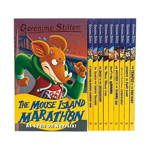 Geronimo Stilton: The 10 Book Collection Series 3 Box Set
