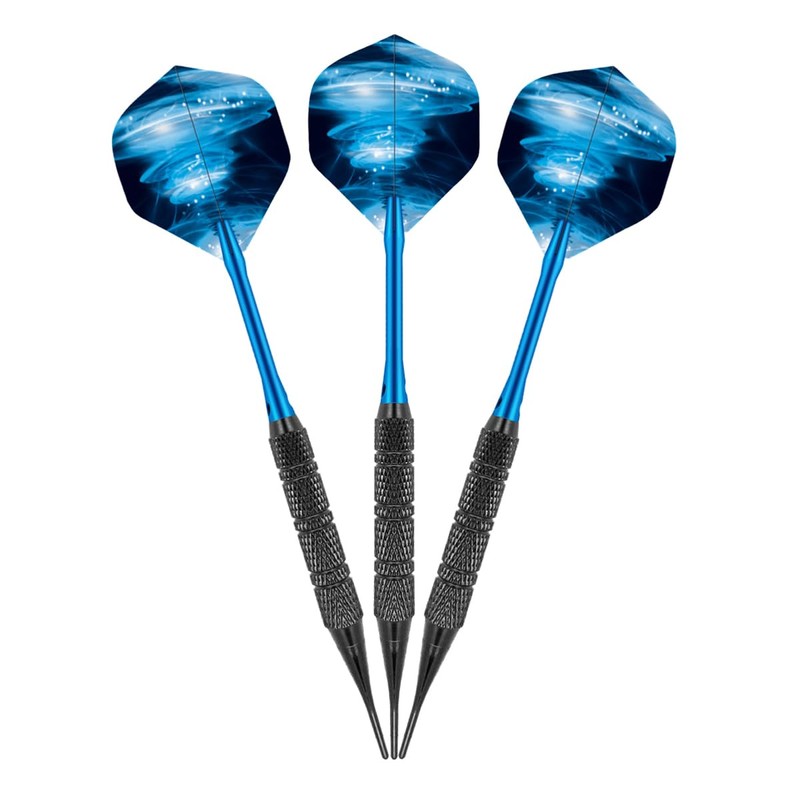BIPY 87/Pack Dart Stems and Flights Set in 2BA Thread