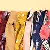 DRESHOW 20 Pack Turban Headbands for Women Elastic Back Twisted