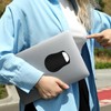 2 Pack Universal Stick-On Mouse Pouch, Mouse Holder for Laptop