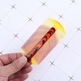 Double-Sided Plastic Hair Tool Fine-tooth Comb 19ea