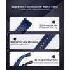 AIYIRUO FKM Rubber Watch Straps Fluororubber Strap 19 mm 20