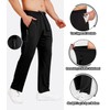 lomsoe 3 Pack Mens Athletic Pants with Zip Pockets Lightweight