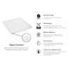 Clear Acrylic Organizer Tray, 10 x 10 Low-Profile Display &
