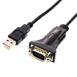 Tera Grand - Premium USB 2.0 to RS232 Serial DB9 Adapter Cable 10 Feet - Supports Windows 11, 10, 8, 7, Vista, XP, 2000, 98, Linux and Mac - Built with FTDI Chipset and Hex Jack Nuts