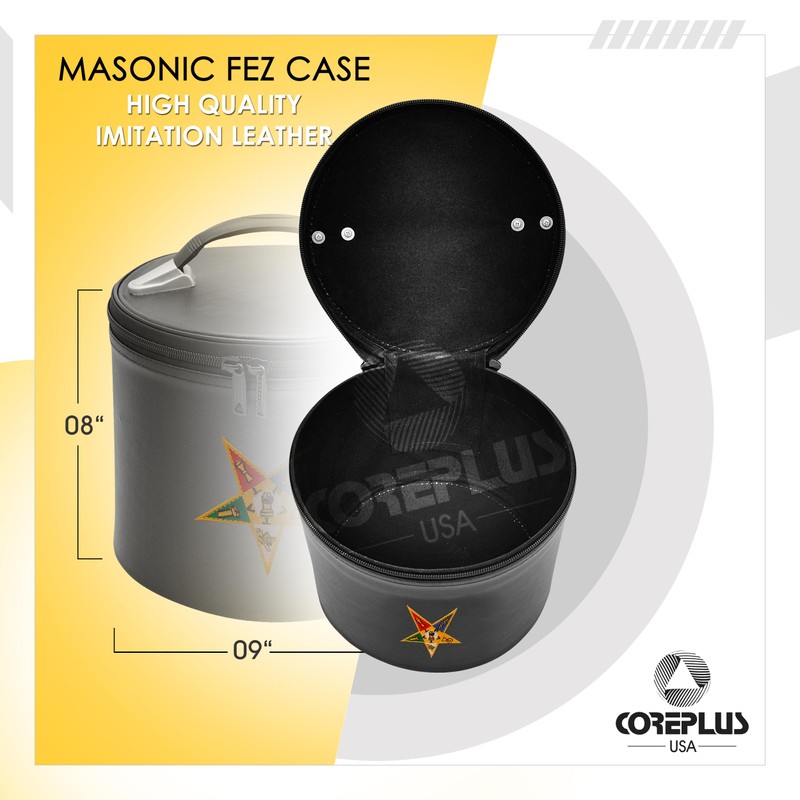 Core Plus Group OES FEZ CASE - BLACK IMITATION LEATHER