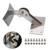MWEDP Stainless Hinge Gasket Kit Compatible with Weber Smokey Mountain