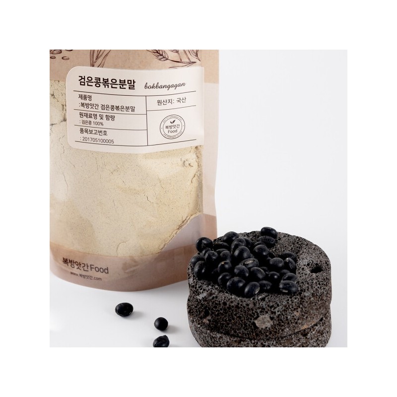 300g of savory 100% domestic black soybean powder Bokbangatgan /