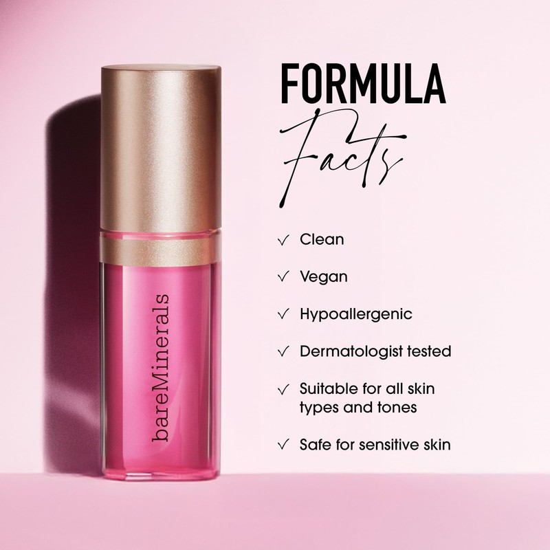 bareMinerals Nourishing Lip Oil, Ultra-Hydrating, Non-Sticky - Charm