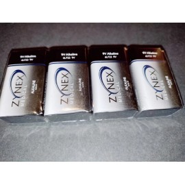 Zynex 9 Volt Batteries Pack Of 4. Exp. 2027-2029 Zynex