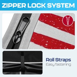 Outdoor TV Cover 55 Inch Weatherproof and Waterproof | TV Cover for Outside 55 | Outdoor TV Enclosure | Smart Shield TV Screen Protector for Outside TV | TV Display Protectors