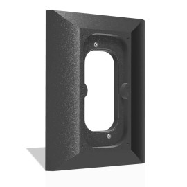 Hidden River Lab Ring 3 (4) video Doorbell adapter plate NUTONE and M&S intercom. Hidden screws - Galaxy black
