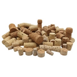 100 New Wine Corks - Craft Corks - Various Varieties - Decorating, Creative, DIY and Crafts