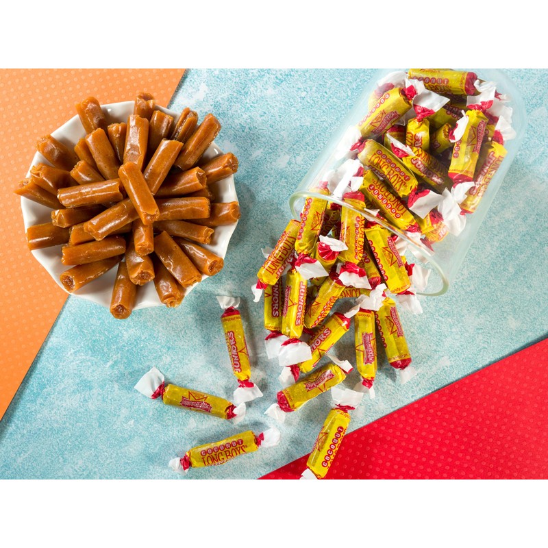 Smarty Stop Long Boys Juniors Coconut Caramel Chewy Candy Individually