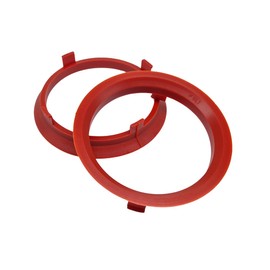 NAAA 4 x centring rings 70.1-64.1 I 70.1 to 64.1 red centring ring