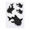 4 x 'Cute Whale Shark' Temporary Tattoos - Water Resistant,